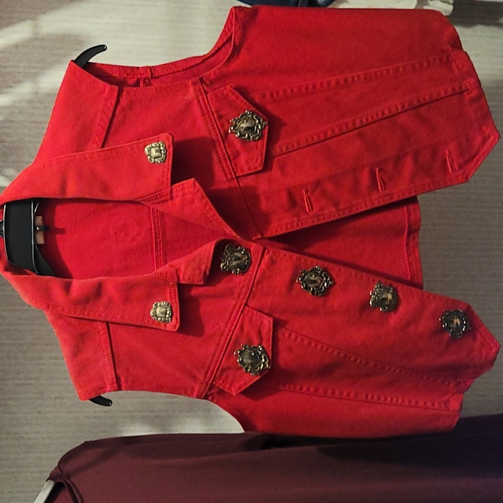 Denim vest size XL